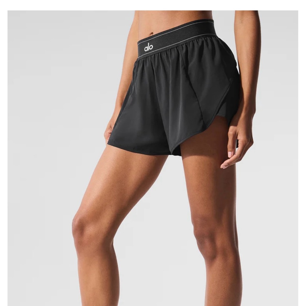 ALO Yoga Matchpoint Women's Black Athletic Shorts